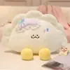 Almohada de Peluche de Ravioli Linda de Dibujos Animados Juguete Divertido Muñeca de Comida Artificial Muñeca de Tela Calmante Muñeca para Dormir para Mujeres