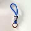 Cordão para Celular de Celebridade da Internet Bolsa Dupla de Pelúcia Cordão de Mão Curto Corda Trançada à Mão Chaveiro Nó Combinando com a Cor Corda para Pendurar