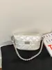 Bolso de Cadena Acolchado Estilo Nuevo 2026 Inspirado en Chanel para Mujer, Bolso Cruzado Versátil, Versión Coreana con un Toque de Lujo, Bolso de Hombro Tipo Cubo