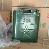 Tanque de Aceite Portátil Sellado, Tanque de Combustible de Respaldo Verde para Gasolineras, Tipo Portátil Engrosado para Reserva de Combustible de Coche