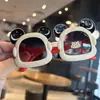 Novos Óculos de Sol Infantis com Formato de Urso Fluido para Meninos e Meninas Óculos de Sol de Urso Cartoon Fofos Óculos de Sol para Bebê