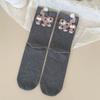 Meias Modernas Meia-Calça Cão Ovo Todas as Estações Absorventes de Suor Respiráveis Populares no Tiktok Atacado Varejo Meias Zhuji