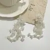 Pendientes de Borla con Cuentas de Flores Estilo Festivo Suave Moda Lujo Ligero Atmosférico Estilo Ins Pendientes Avanzados