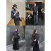 Cardigan de Punto Cuello Alto Xzichi Estilo Old Money 100% Algodón y Lana, Suéter Pulóver de Manga Murciélago Otoño para Mujer
