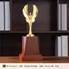 Trofeo Popular de Estrella de Cinco Puntas de Aleación de Zinc Chapado en Metal Premios Artesanía Metálica Adorno de Estrella Insignia
