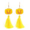 Brincos de Halloween Transfronteiriços Fantasma Caveira Joias Personalizadas Liga Abóbora Brincos de Desenho Animado Europeus e Americanos Conjunto Amazon