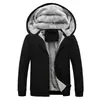 Cardigan Moletom com Capuz Plus Veludo Masculino Novo Estilo Inverno Masculino Pesado Roupa Masculina Jaqueta Casual com Zíper Casaco Masculino