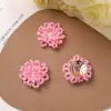 Original Dulce Flor Antienvejecimiento Hecha a Mano Flor de Margarita de Cuentas de Arroz Aretes Lindos DIY Aretes Studs Zapatos de Mujer Encaje Clip Accesorios