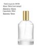 Em estoque atacado frasco de perfume de vidro 25ml30ml50ml frasco de perfume vazio transparente bico de rosca frasco borrifador de perfume para dividir