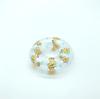 Juguetes Inflables Mini Flotador Anillo de Natación Juguetes Acuáticos para Niños Vinilo Patito Amarillo Accesorios Tienda de Té con Leche Flotador Anillo de Natación Sandía