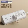 Régua de Energia Triângulo Angulada com Tomada Elétrica Internacional e USB Multifuncional para Uso em Casa, Escritório, Dormitório de Mesa