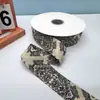Nueva popular caja de regalo de porcelana azul y blanca con cinta de doble cara, cinta decorativa, materiales DIY hechos a mano, portapins, bolsa ita, accesorios de ropa