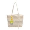 Bolso Nube Estilo Occidental Nuevo para Mujer Pequeño Fresco Bolso de Compras de Lona Gran Capacidad Bolso Tote Acolchado Estilo Coreano Bolso Plisado