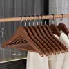 Perchas de Madera de Hombro Ancho para Trajes, Perchas Antideslizantes para Armario de Uso Doméstico, Perchas Engrosadas para Trajes y Abrigos