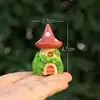 Casa Pequena Sonhadora Desenho Animado Casa de Madeira Placa de Rua Musgo Micro Paisagem Suculenta Bonsai em Vaso Decoração de Paisagismo Pequenos Enfeites