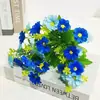 Flores Artificiais, Flores Falsas, 28 Cabeças de Orquídeas Saltitantes, Margaridas Pequenas, Flores Decorativas, Flores de Seda, Flores de Plástico, Flores de Tecido, Crisântemos Selvagens de Engenharia Externa