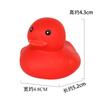 Pato Amarillo Juguete Chirriante, Patito Colorido Talla 8 Juguete para Aliviar el Estrés, Tienda de Té con Leche Tienda de Regalos Accesorios de Decoración Venta al por Mayor