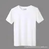 Camiseta Negra de Manga Corta de Verano para Hombre, Delgada y de Corte Holgado, Fresca como el Hielo de Peso Pesado, Cuello Pequeño, Sensación de Alta Gama, Camiseta de Media Manga, Marca de Tendencia