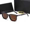 Gafas de Sol Tendencia Europea Americana Polarizadas para Hombre Doble Puente Montura Grande Aviador Protección UV al Aire Libre Gafas de Sol