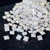 Explodindo Médio Zircão Joia de Arte de Unha Prata Branco Multifacetado Fundo Pontiagudo Coração Zircão em Formato Especial Decoração de Unha de Diamante Atacado