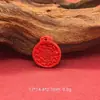 Accesorios de Monedas de Dinero Fantasma de Montaña de Arena Roja de Alto Contenido y Arena Soluble en Agua para el Año del Caballo y el Año del Zodiaco