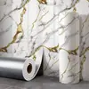 Papel de parede imitação mármore autoadesivo à prova d'água à prova de umidade para casa sala de estar parede de fundo de TV adesivos papel de parede decorativo feio