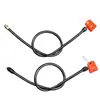 Manguera de aire para inflador accesorios de bomba conector de manguera de aire de goma todo tipo de boquillas de EE. UU., Reino Unido, Francia línea de válvula anticongelante