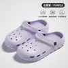 Chanclas de Playa Perforadas para Mujer de Eva, Antiolor, Antideslizantes, Estilo Nuevo de Verano, con Sensación de Caminar sobre las Nubes, Resistentes a Golpes, Transpirables, Versátiles para Uso en Exteriores
