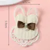 Borde de Encaje de Tela Orejas de Conejo de Perla Parche de Tela de Corazón Joyería Hecho a Mano Accesorios DIY Ropa Zapatos y Sombreros Accesorios Parches