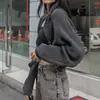 Suéteres Nuevos Transfronterizos Personalizados de Otoño e Invierno para Mujer, Cárdigans Cortos de Punto, Chales, Tops de Moda Versátiles Estilo Coreano para Mujer