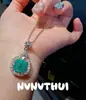 Anel Flor Gema Dopamina Alexander Shaffley Banhado a Ouro 18K Brincos Quadrados Gordinhos de Zircônia Verde Menta