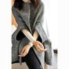 Cárdigan de Largo Medio con Cuello Redondo y Manga Tres Cuartos para Mujer 2026 Otoño e Invierno Nuevo Estilo Coreano Moda Tendencia Abrigo para Mujer