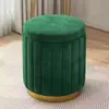 Taburete de Tocador de Lujo Ligero, Taburete Moderno Minimalista Nórdico para Tocador de Dormitorio de Niñas, Taburete Redondo Silla de Celebridad de Internet, Taburete de Maquillaje