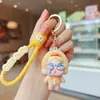 Figuritas de llavero de goma blanda de anime de dibujos animados, colgantes para mochila, accesorios para bolsos, pequeños adornos, al por mayor en stock para tiendas