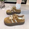 Tenis Plataforma Super Calientes para Mujer, Zapatos de Entrenamiento Retro Alemanes Versátiles, Nuevo Más Vendido 2026, Zapatos Casuales Deportivos Otoño/Invierno
