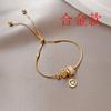 Pulsera Geométrica de Diamantes de Zircón Popular Transfronteriza de Lujo Ligero de Alta Gama Pulsera de Temperamento Diseño Nicho Joyería al Por Mayor