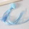 Hanfu Headwear Acessórios de cabelo antigos Streamer Tassel Hairpin Cabelo chinês infantil Cartão de cabelo das meninas Tang Suit Acessórios vintage