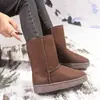 Botas de Nieve del Noreste Botas de Media Caña con Piel Integrada Zapatos de Algodón Cálidos para Exteriores Invierno 2025 Botas Cortas Engrosadas con Forro de Felpa Antideslizantes