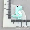 Acessórios de Cabelo de Dinossauro, Acessórios de Cabeça, Capas para Celular, Acessórios de Resina DIY para Crianças, Materiais de Cola de Creme, Acessórios de Animais de Desenho Fofo