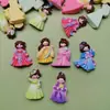 Muñeca de Estilo Étnico Nacional Nuevo Accesorios Planos de Resina Accesorios Decorativos Planos de Resina de Estilo Antiguo DIY