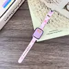 Adecuado para Correas de Apple Watch para las Generaciones 1ª-12ª/Ultra3/Se3, Correa de Reloj de Silicona Estampada de Cintura Delgada