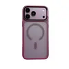 Adecuado para funda de teléfono iPhone 18 Pro Max, magnético N52, con anillo metálico para lente, cubierta protectora anticaídas para Apple 17