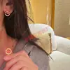 Collar Shangmei de Panal con Círculos Huecos, Chapado en Oro V con Oro Rosa de 18K, Cadena para Clavícula de Mujer, Diseño de Panal, Moda de Alta Gama, Lujo Ligero