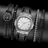 Reloj de pulsera con calendario cuadrado clásico de moda transfronteriza, tendencia al por mayor, reloj de pulsera deportivo de acero, negocio de relojes, explosiones transfronterizas