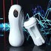 Juguetes Sexuales para Adultos Transfronterizos Chupador Telescópico Giratorio Taza de Avión Taza Totalmente Automática Entrenador de Masturbación Masculina Masculino