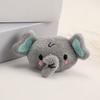 Broches de Cabeza de Muñeco de Peluche de Dibujos Animados Accesorios Animalitos Lindos Coche Avión Expresión Compañero de Bolsa Accesorios para Muñeca