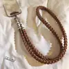 Lanyard Tejido de Lujo Ligero de Moda Correa Cruzada Larga para Exteriores Duradera Anti-Caídas Anti-Pérdida Correa de Muñeca Gruesa Simple