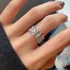 Anillo con Diseño de Flor de Iris Hueca para Mujer, Moderno y Único, Estilo Celebridad de Internet, Anillo Abierto Ajustable, Anillo de Dedo Índice de Moda