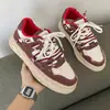 Zapatos Deportivos Casuales para Hombre de Suela Gruesa Nicho Skate 2026 Nuevo Otoño Estudiante Transpirables Versátiles Caña Baja Retro Zapatos para Hombre
