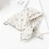 Lenço Xadrez com Bolinhas Vintage de Alta Qualidade Lenço Decorativo para Cabeça Lenço de Seda Novo Estilo Primavera e Verão